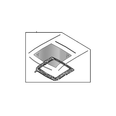 10-19 LINCOLN MKT FRONT STATIONARY SUNROOF